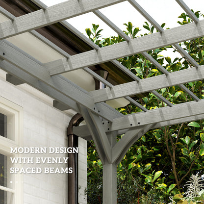 12 ft x 16 ft Wood Gazebo, Gray