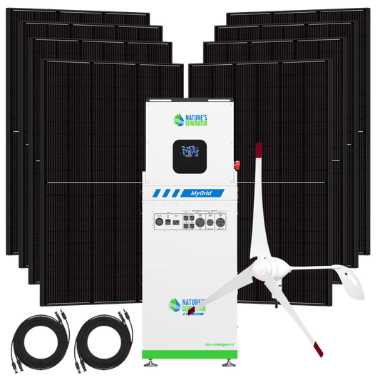 Nature’s Generator MyGrid 10K Gen 2 Solar and Wind Generator for Home