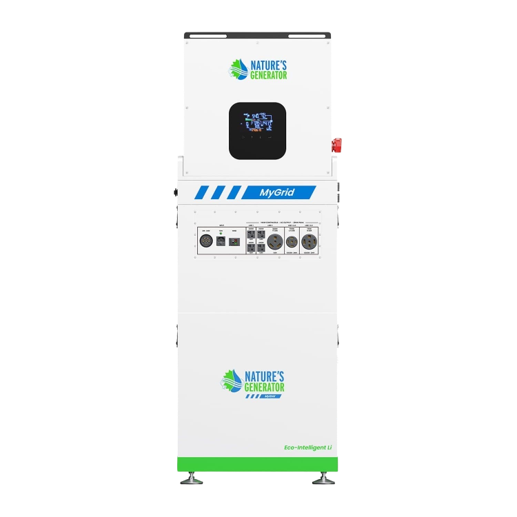 Nature’s Generator MyGrid 10K Gen 2 Whole Home Generator and solar battery
