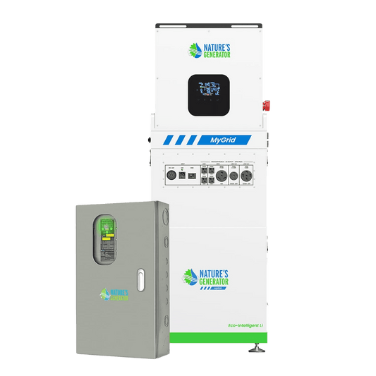 Nature’s Generator MyGrid 10K with 50A automatic transfer switch