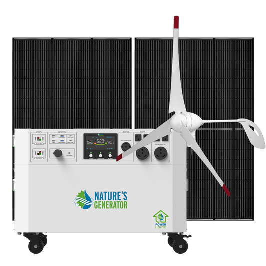 Nature’s Generator Powerhouse Gen 2 Solar and Wind Generator