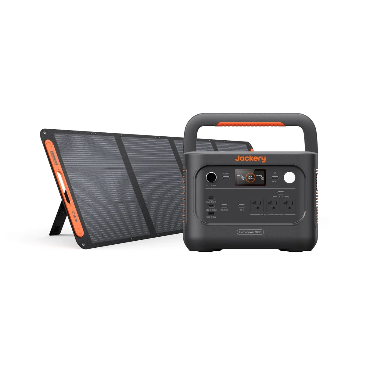 Jackery HomePower 1000 v2 with SolarSaga 200W panel