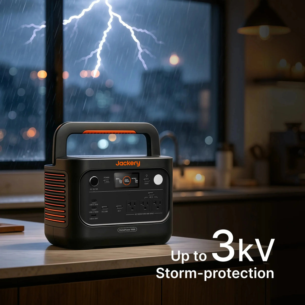 Jackery HomePower 1000 v2 solar generator feature view