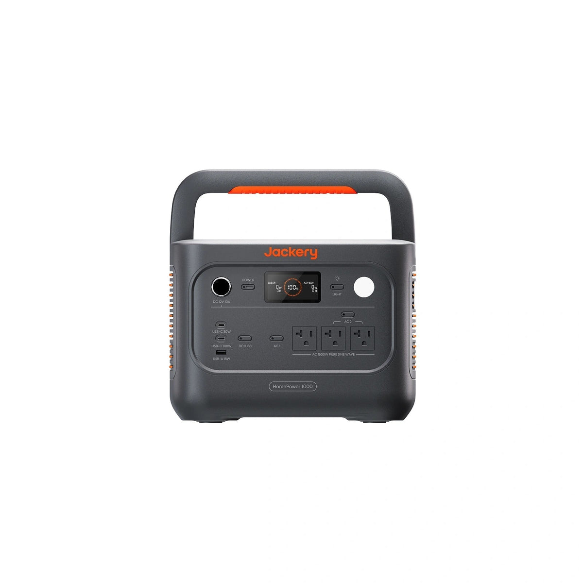 Jackery HomePower 1000 v2 portable power station in black