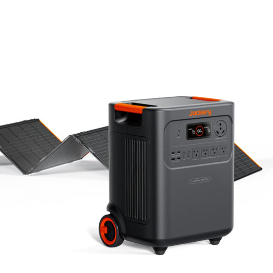 Jackery HomePower 3600 Plus with SolarSaga 500X panel