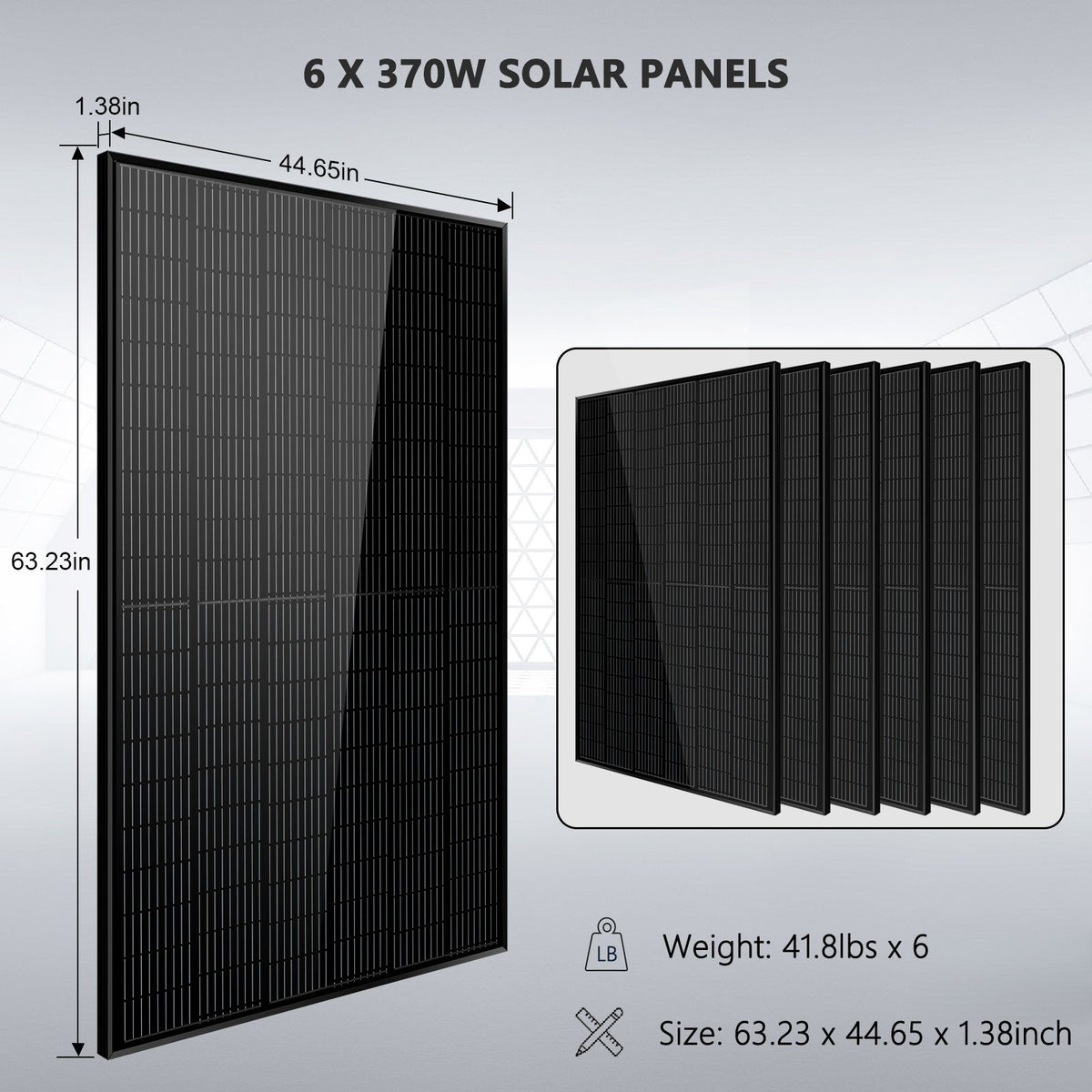 SunGoldPower 10.24 kWh battery system