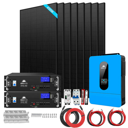 SunGoldPower 6.5 kW server-rack solar kit