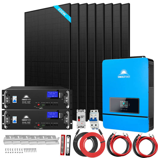 SunGoldPower 8 kW off-grid solar kit