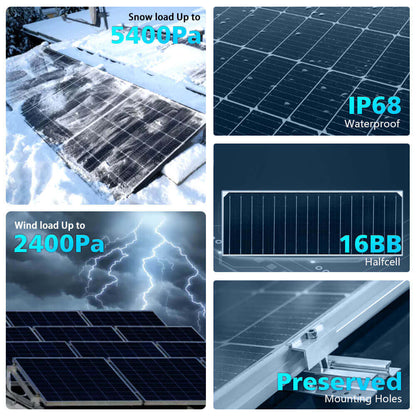 560W Bifacial N-Type Solar Panel image 3