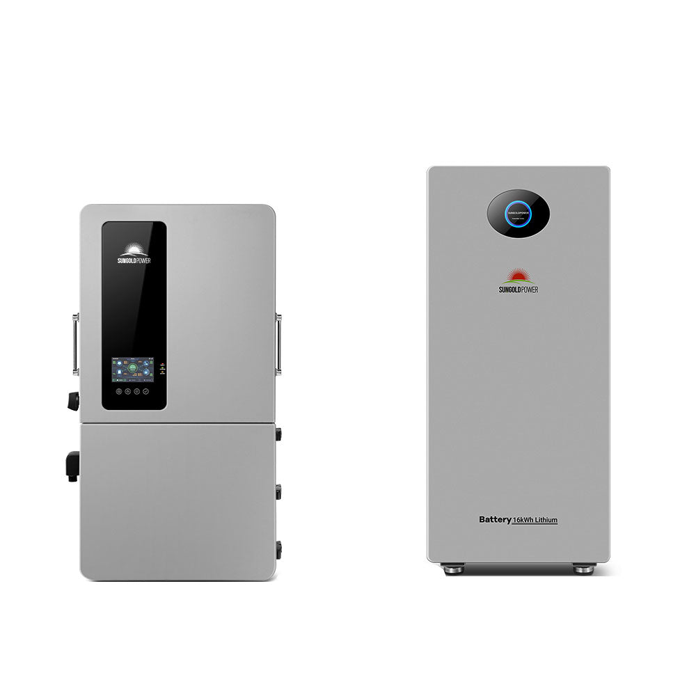 12kW Hybrid Inverter + PowerMax Outdoor Battery ESS Bundle image 1