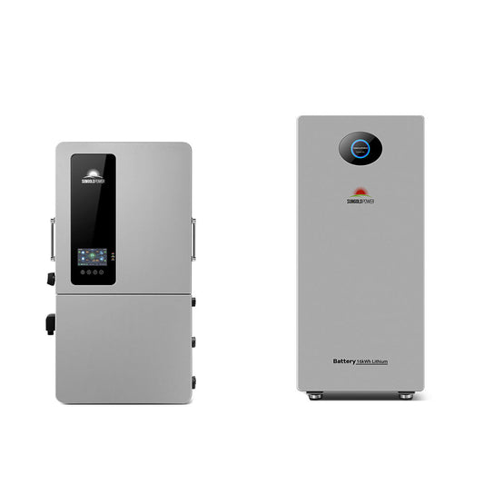 12kW Hybrid Inverter + PowerMax Outdoor Battery ESS Bundle image 1