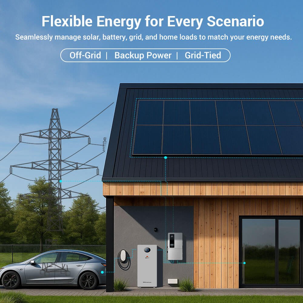 12kW Hybrid Inverter + PowerMax Outdoor Battery ESS Bundle image 3