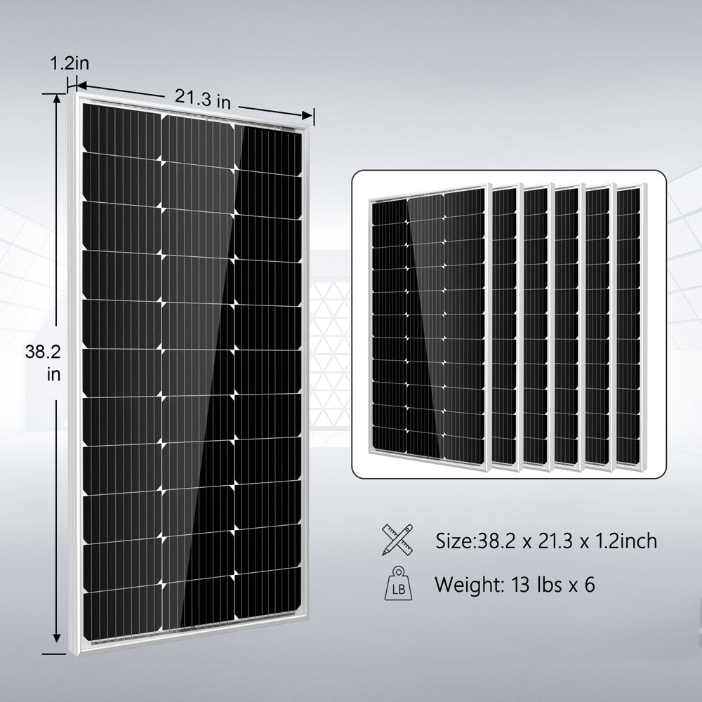 3kW 12V Solar Backup Kit with 600W Solar Array image 3