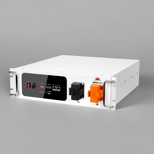 48V 100Ah Self-Heating Server-Rack LiFePO4 Battery SGH48100T – UL 1973 image 1