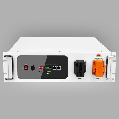 48V 100Ah Self-Heating Server-Rack LiFePO4 Battery SGH48100T – UL 1973 image 2