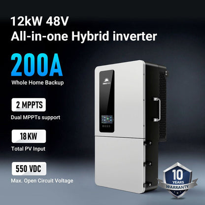 SunGoldPower SGS-12K18MAX hybrid inverter features