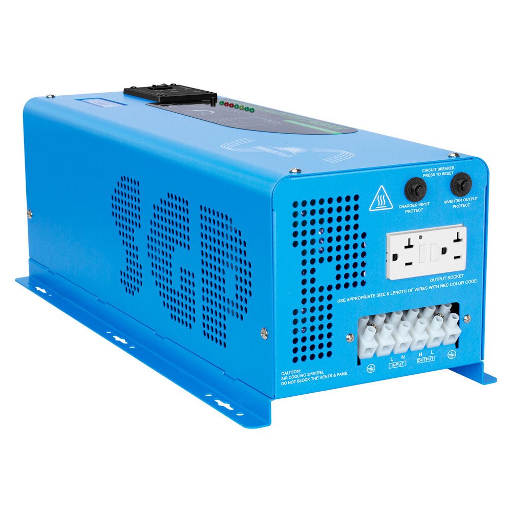 SunGoldPower 4000W 24V inverter charger features