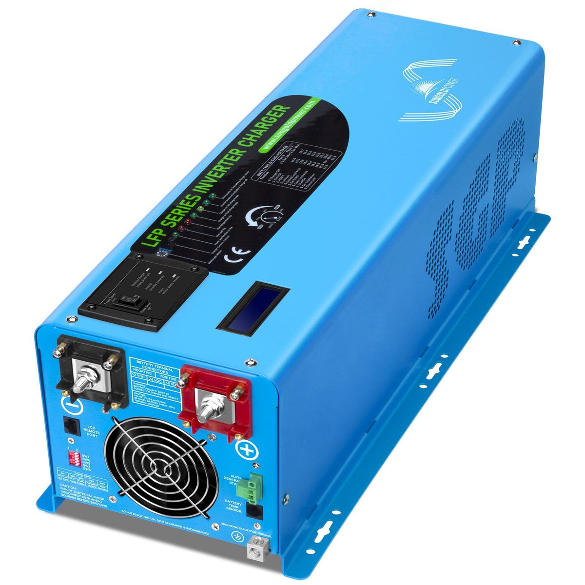 SunGoldPower 4000W 24V split-phase inverter charger